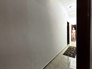 My Stepfather Has Dry-hump with Me and Masturbates Me in the Hallway.