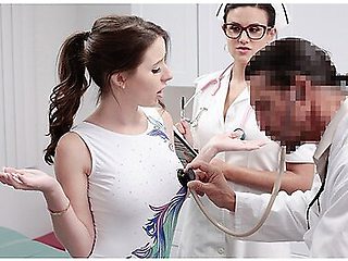 Fit Olympic Gymnast Makes Her Doctor Hide Her Positive Test With Her Tight Pussy With Charly Summer And Penney Play