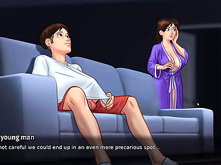 Hot Step Sister Fucks Anon in Summertime Saga 3D Cartoon Sex Game