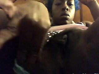 Smoking Hot Babe Plays with Her Pussy on Webcam