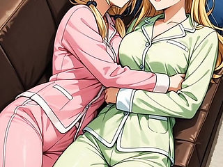 Teasing Busty Blonde Dykes' Full-on Fingering, Licking, and Dildo-fucking Orgy