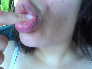 Pinay Indian Wife Masturbates In My Car Plays With Her Pussy Then Sucks Her Fingers And Plays With Her Mouth Then With Her Saliv