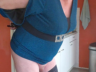 Enjoying my dildo and a smoke