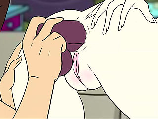 Jessica Moans As Tricia Lange Fucks Her With Dildo - Rick and Morty Cartoon