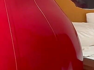 Letting My Sub Shine My Latex Infront of My Husband