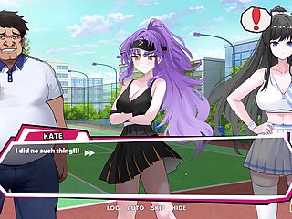 Bridget and Kate face off in a tennis showdown at the academy