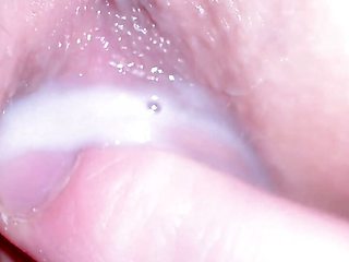 creampie pink pussy inside closeup hot teen girl first time