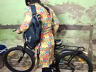 After coming home from college, the desi girl was hard by her boyfriend.