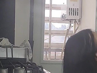 Flirty and Big-ass Stepmom, Only Fans in Slow Motion, Kitchen Sex