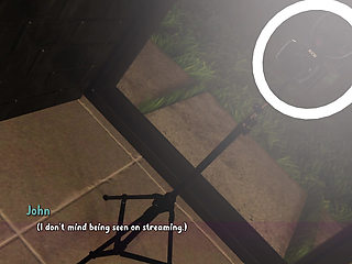 Busty Babe with Glasses Getting Fucked While Streaming