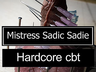 Hardcore CBT with Fishhooks and Needles