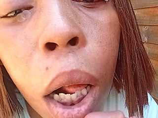 Face Fetish, Lip Ferish, Extreme Close-up Countdown to Cum.