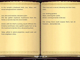 Escaping the Goblins V0.2, Great Animation