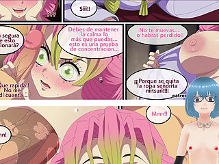 Mitsuri y Tanjiro - Artanis69xd