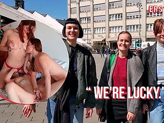 Berlin's clit rubbing porn by Ersties