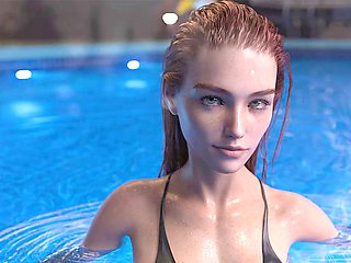 First night of 3D animated cartoon anime action