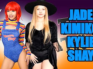Unattainable Jay Rock and Jade Kimiko at tiny video