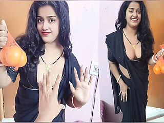 Hot Desi Bhabhi Shraddha Pandey Brings Apples For Her Devar