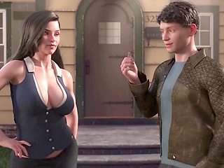 Cool angel and sexy nun get steamy in the church in The Genesis Order hentai game