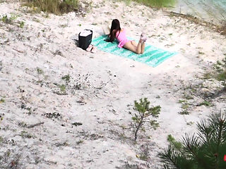 A Passerby Fucked Right by Sen. Knee in Nature. Public Fuck.