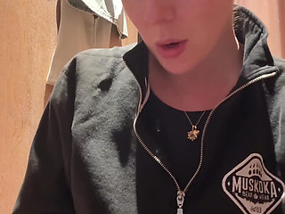 Cumming Hard While in the Change Room!! Hoping I Don't Get Caught!