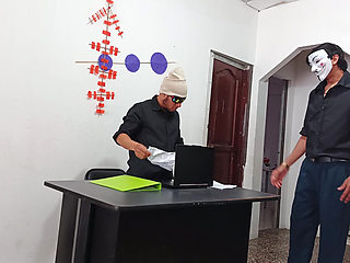 The boss fired him for being a bad employee and his wife provides him with unconditional support at home.