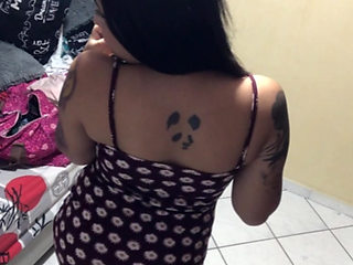 I fuck my hot girlfriend on all fours until I orgasm.