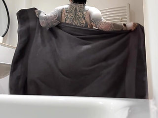 Stroke Over My Used Towel