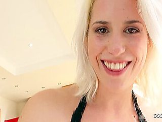 Blonde Girl Amy Douxxx In Black Lingerie Talk To Rough Amateur Fuck By Big Dick German