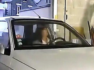 Double Penetration Gangbang & Bukkake Sperm Shower in Garage with Big Natural Tits