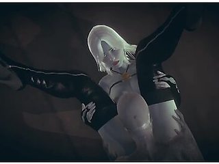 Lady Death Gets Eaten By A Zombie