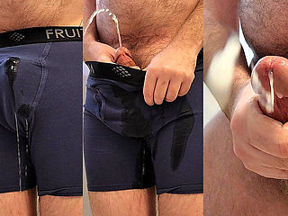 Soaking My Underwear and Blowing a Huge Load