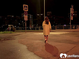 Casual walk turns into fucking in public