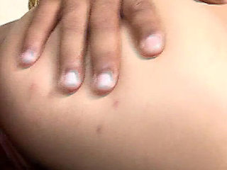 Horny Brunette Fingers Herself Wild in the Bathroom and Sucks BBC