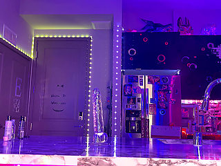 Ms Red X Rides Multiple Monster Dildos