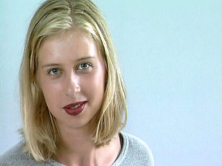 This German Blondie Likes to Show Her Perfect Tits on Casting