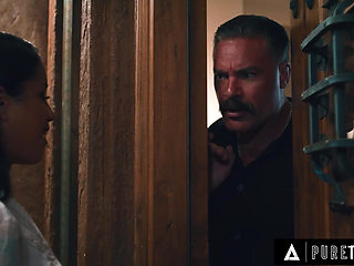 PURE TABOO MILF Cory Chase LOCKS Naive Neighbor Nina White In CAGE As A Gift For Her Pervert Husband