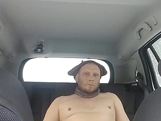 Back Seat of the Car in Parking Slot