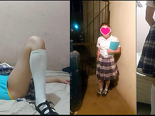 with a first-time Mexican schoolgirl, a student at a technical school in Sinaloa