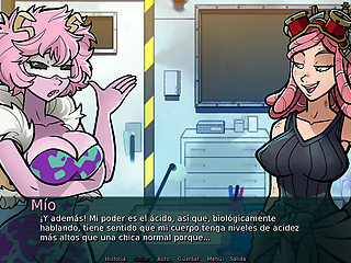 Mei's Project - The Voluptuous Ashido Mine from My Hero Academia Testing the Great Invention of the Beautiful Mei