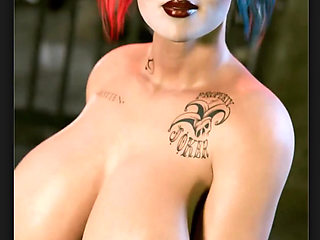 Ada Wong Caressing a BBC, Sadako Riding a BBC, Big Breast Harley Acting Like a Model, Compilation