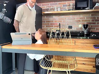 Caylian Curtis - Behind The Secretary Seduces Boss