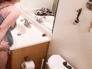 Stepmom Catches Her Stepson Masturbating and Joins in!