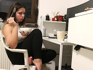 Farting While Eating at My Desk