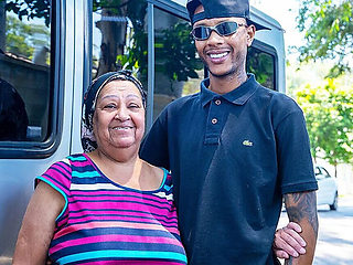 Fat Granny 72 Years Old Gets Anal BBC on Bus - Mature Anal & Cumshot