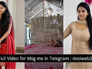 Super-cute Indian Female Agony Utter Nailing
