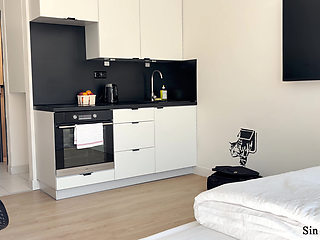 "Sharing is caring." PAWG stepmother shares the hotel bed and her pussy with a stepson