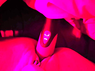 Creamy Climax Using Toys with Loud Moaning