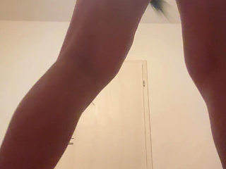 Silhouette Seduction - Shadows on My Curves in White Lingerie