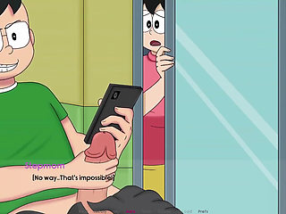 19 yo Nobita xxx with everyone and his stepmom part 1